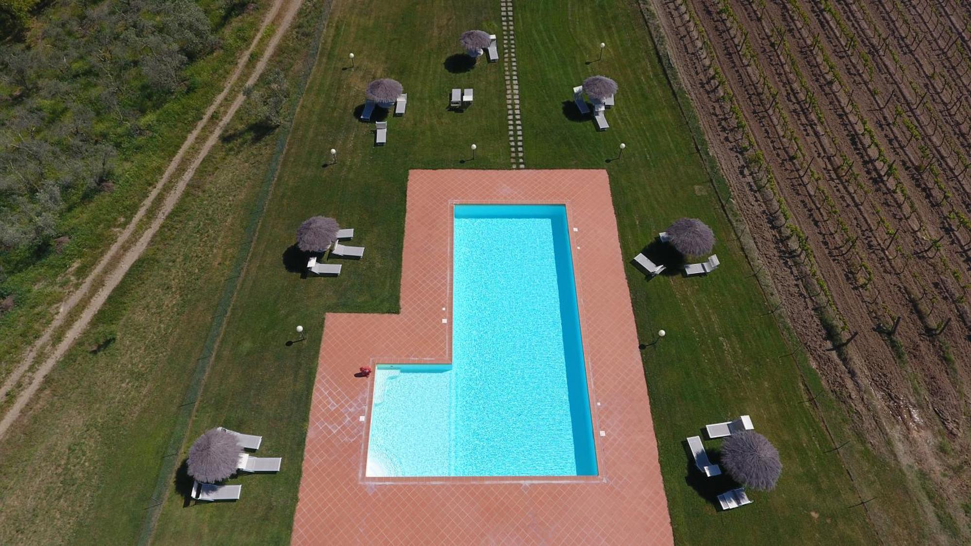 Agriturismo Poggio Corbello La Pesta Exteriér fotografie